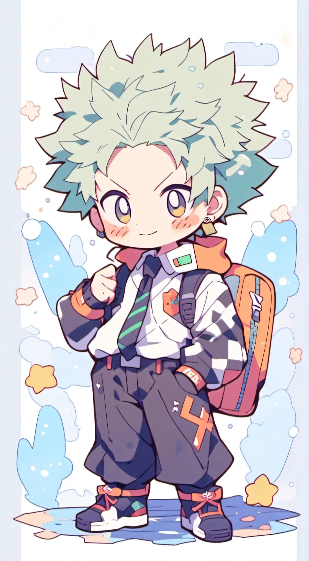 ai character: mha pick me background