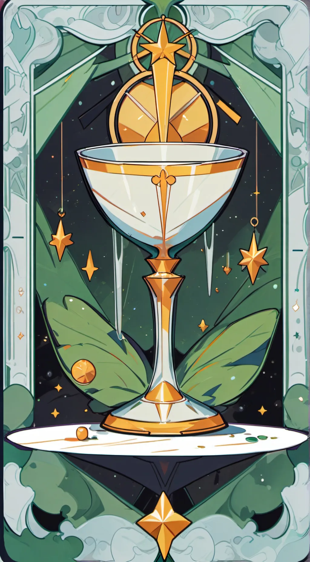 ai character: kubek dwuuszny background