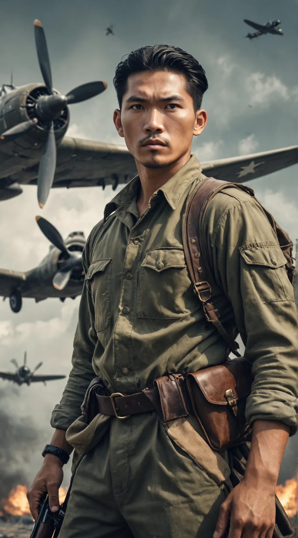 ai character: Marcelo Javier  background