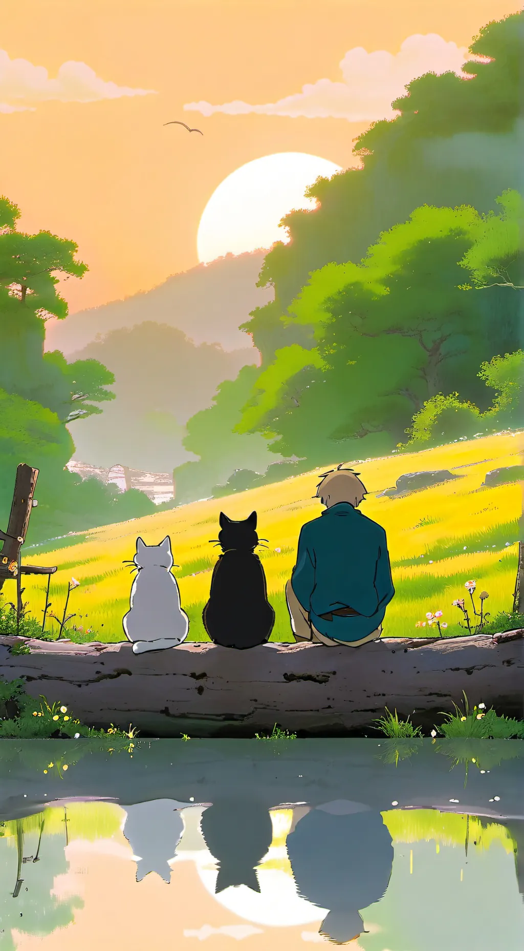 ai character: catnap x dogday background