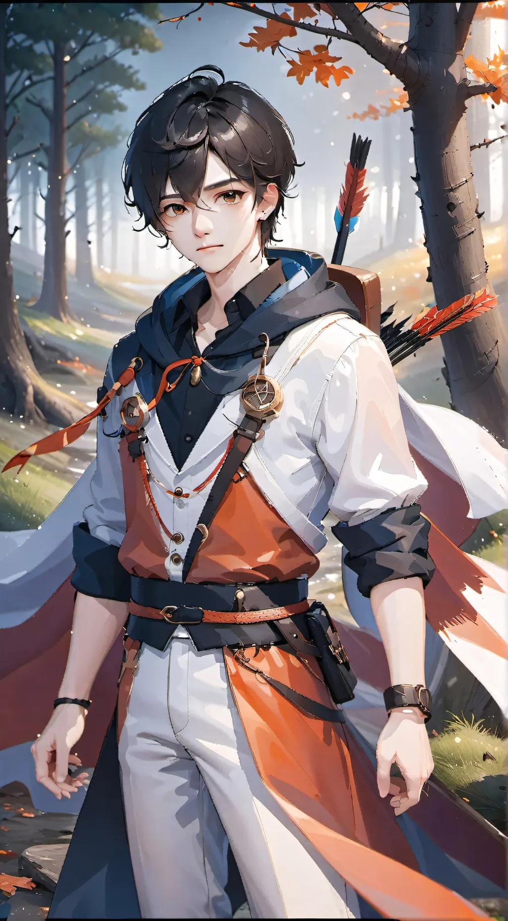 ai character: Tren and Raiden background