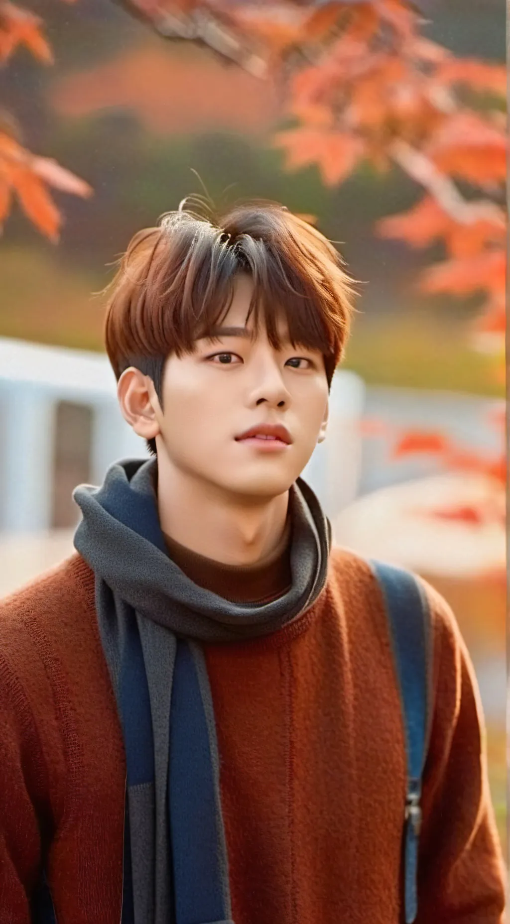 ai character: Kim Seungmin  background