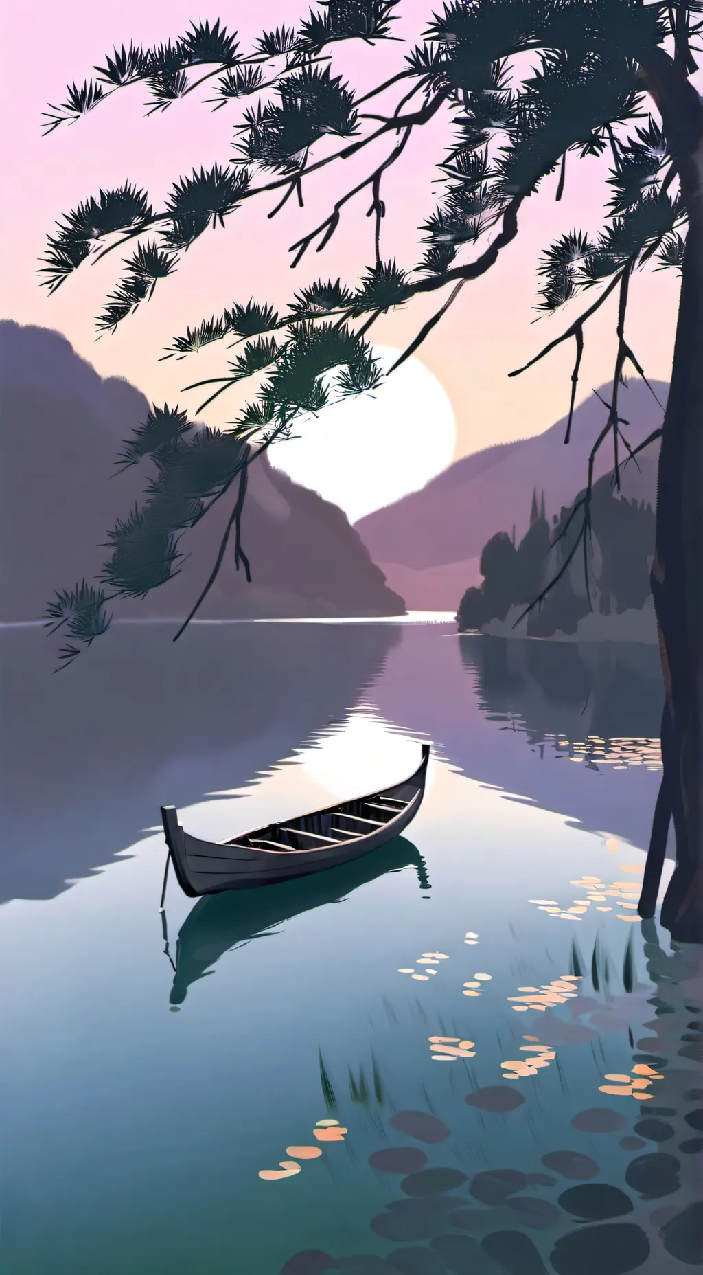 ai character: ~PJO fishing!~ background