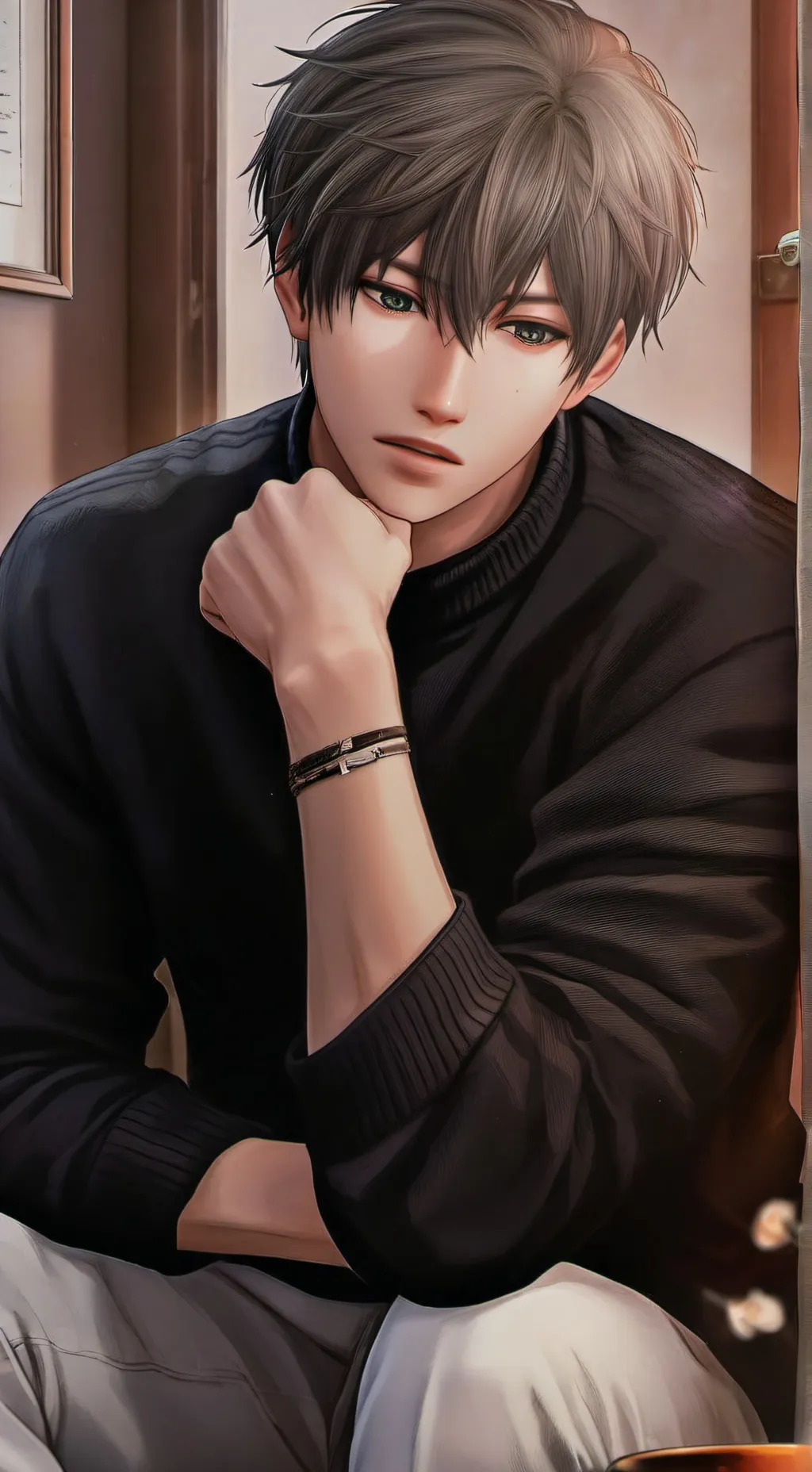 ai character: Silent Rival background