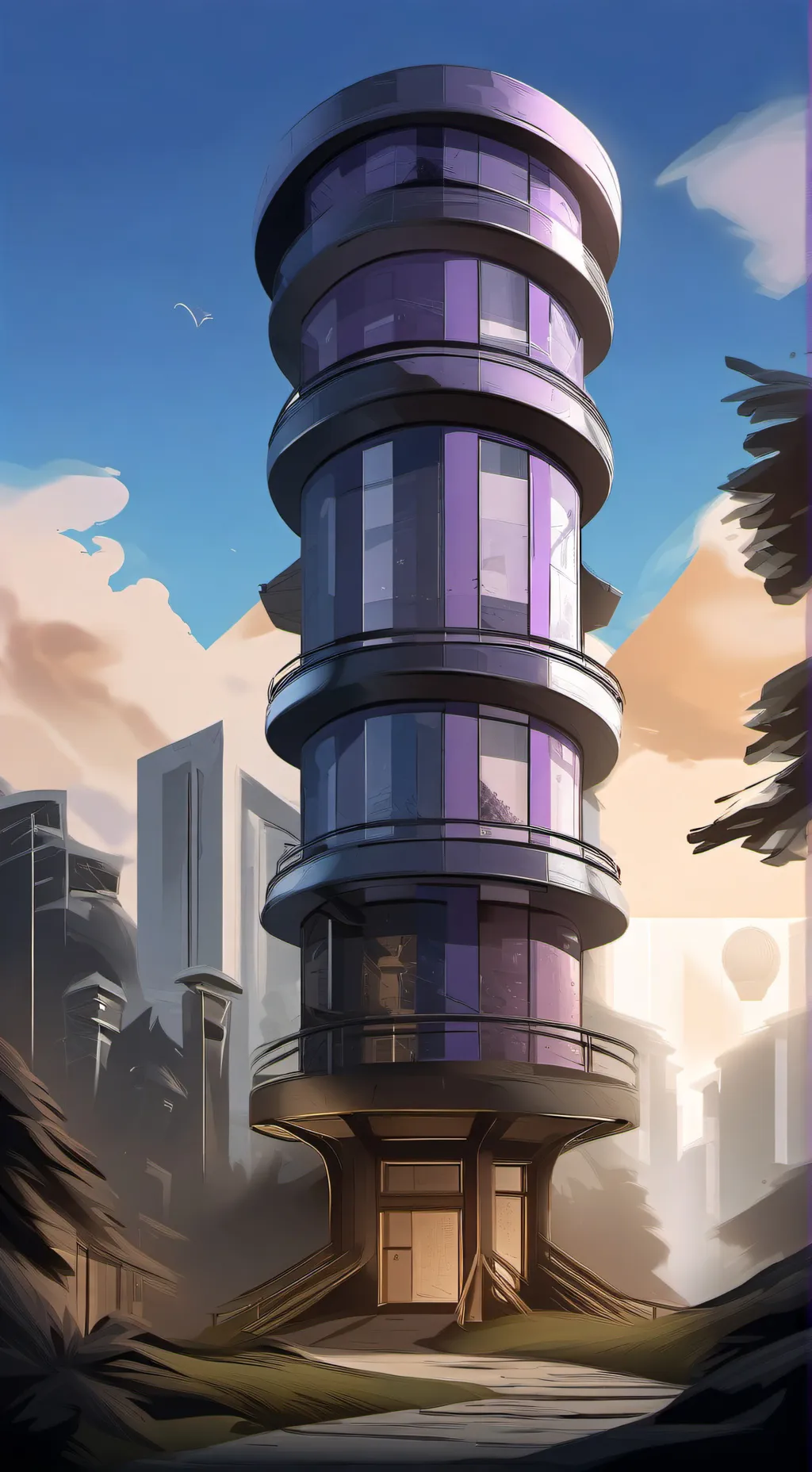 ai character: makepizztowerfloor background