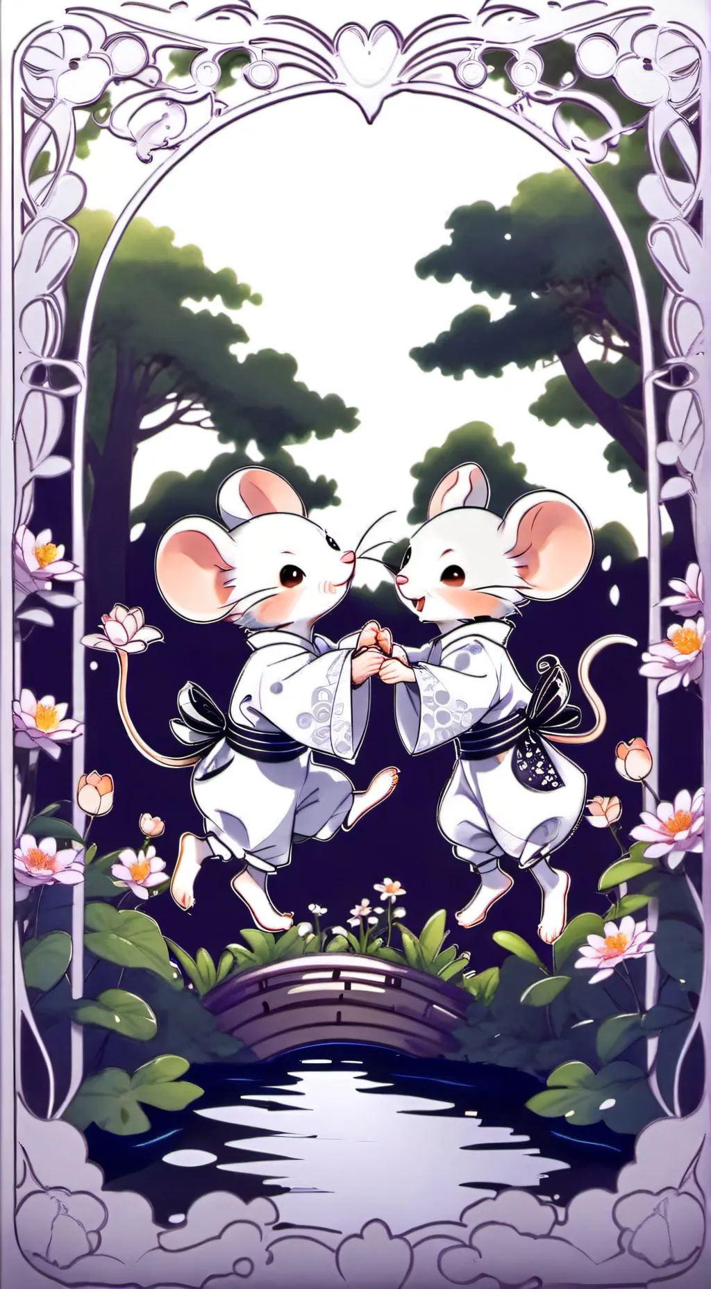 ai character: mha fighting  background