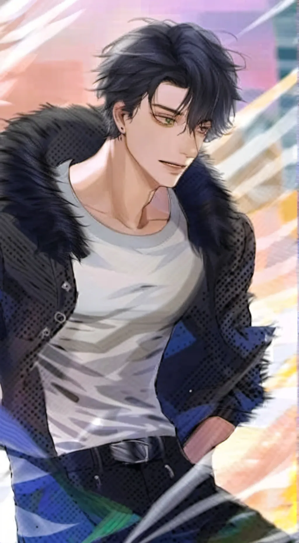 ai character: Max Spencer  background