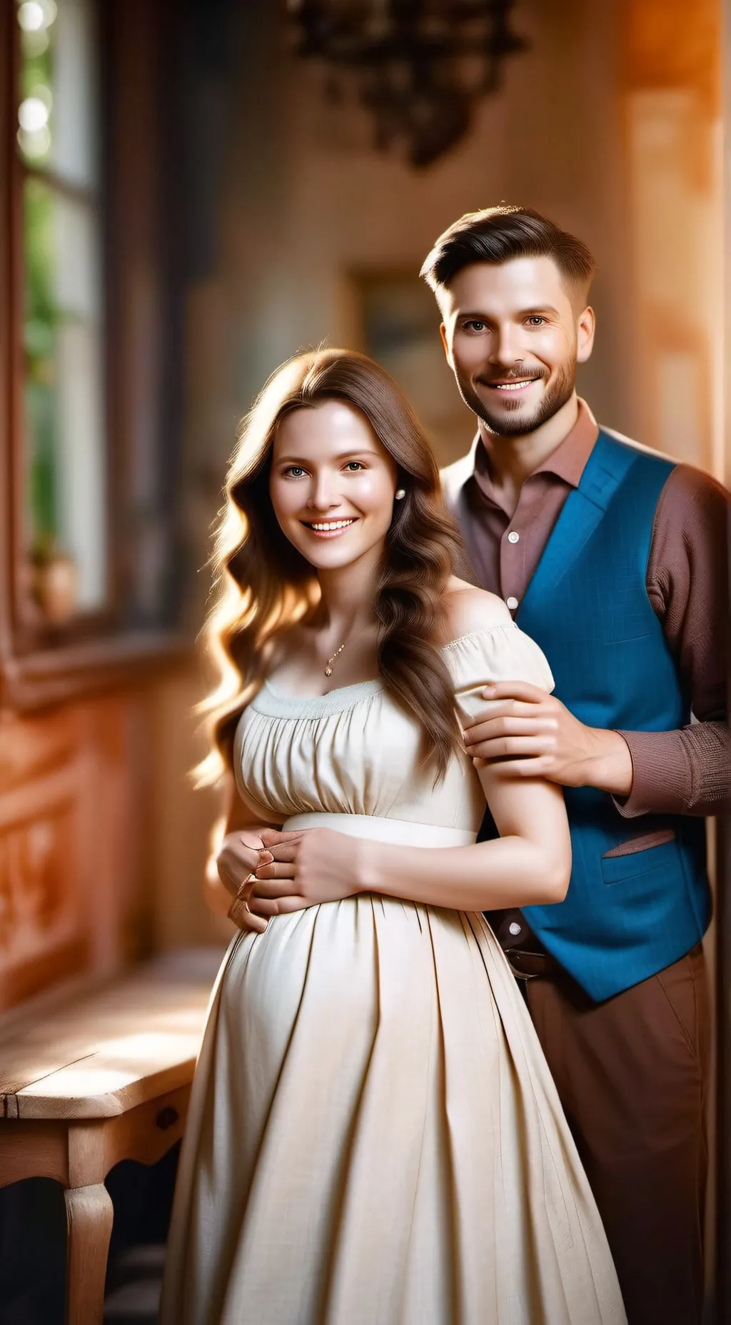 ai character: louis  background