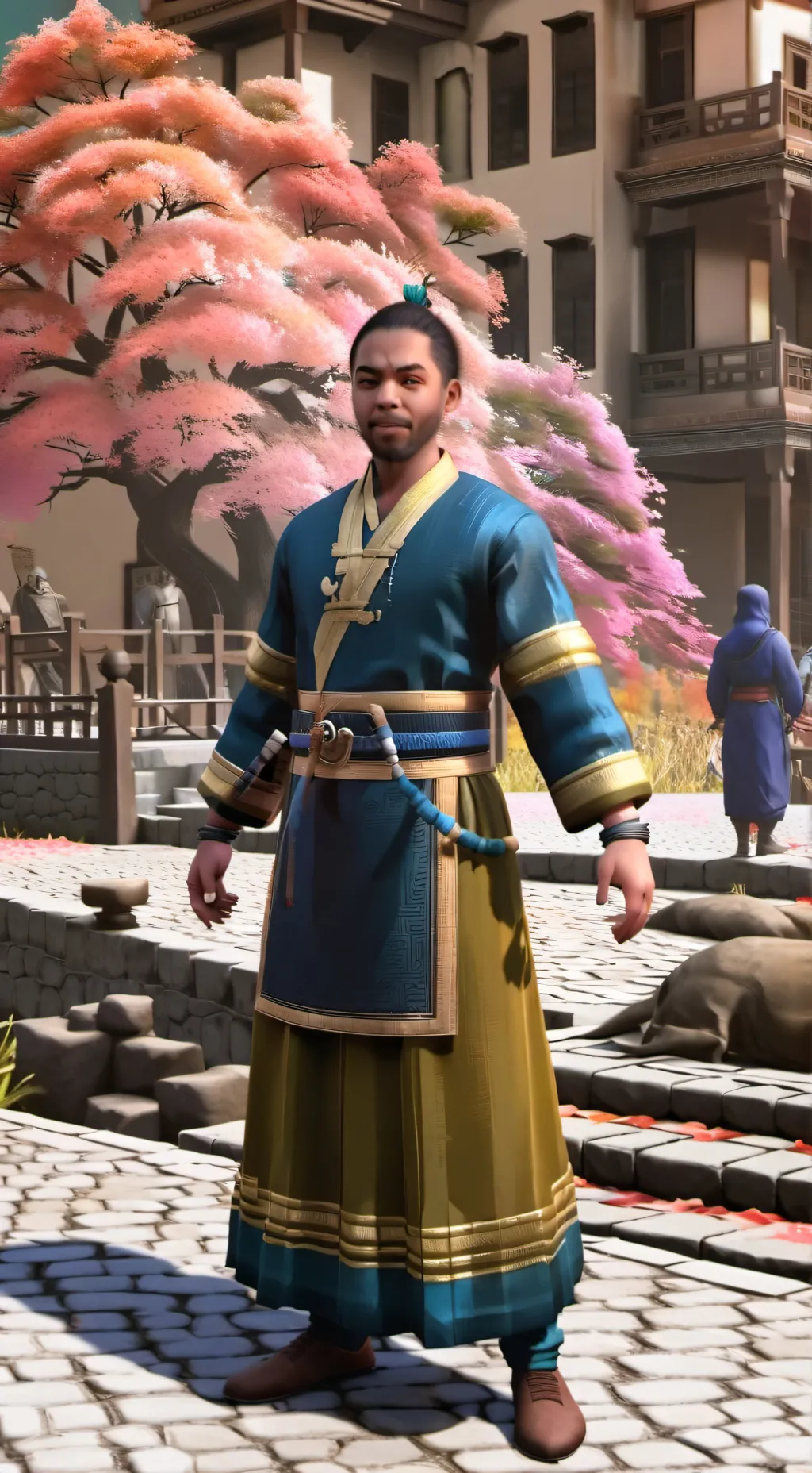 ai character: Japan background