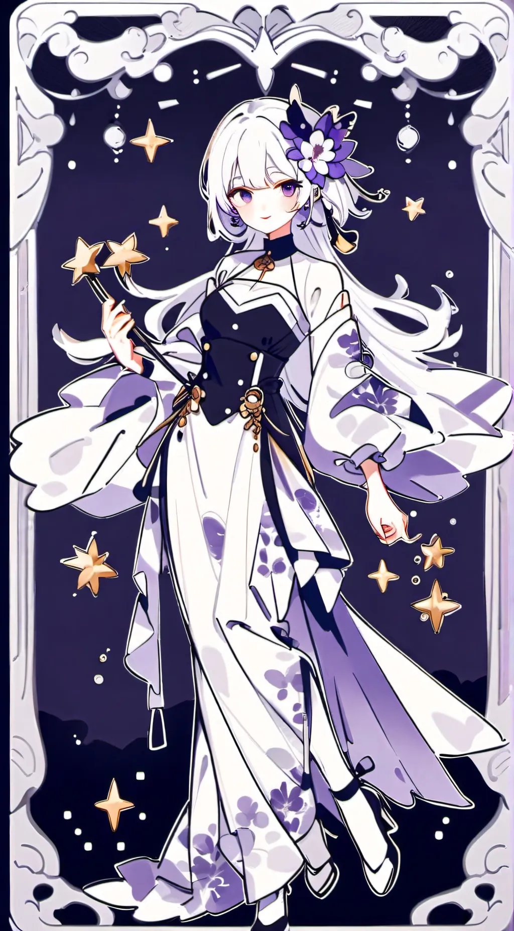 ai character: sad story background