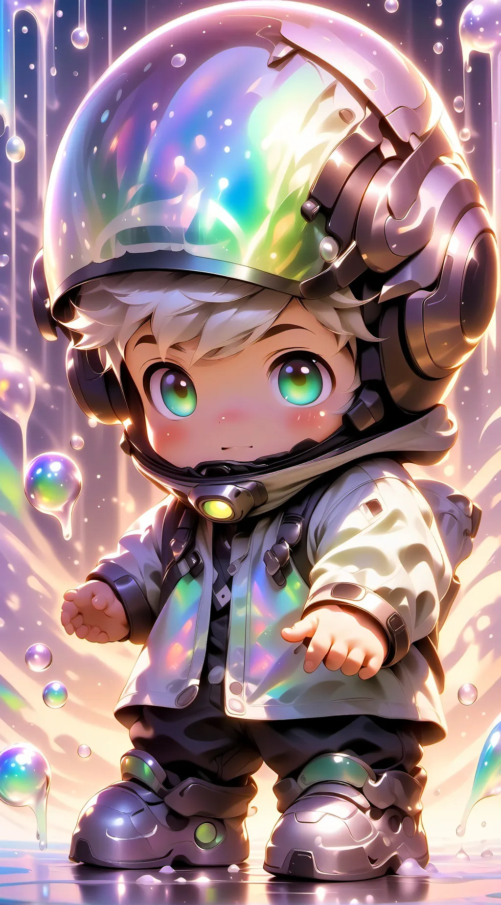 ai character: baby mike background