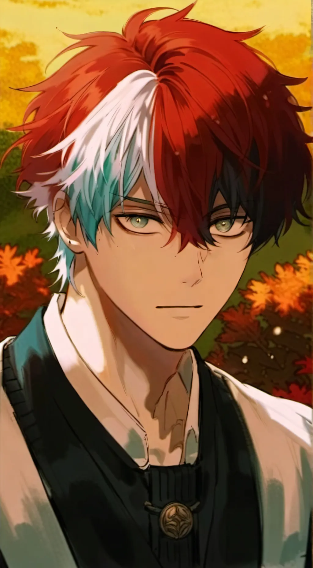 ai character: ~Todoroki~ background