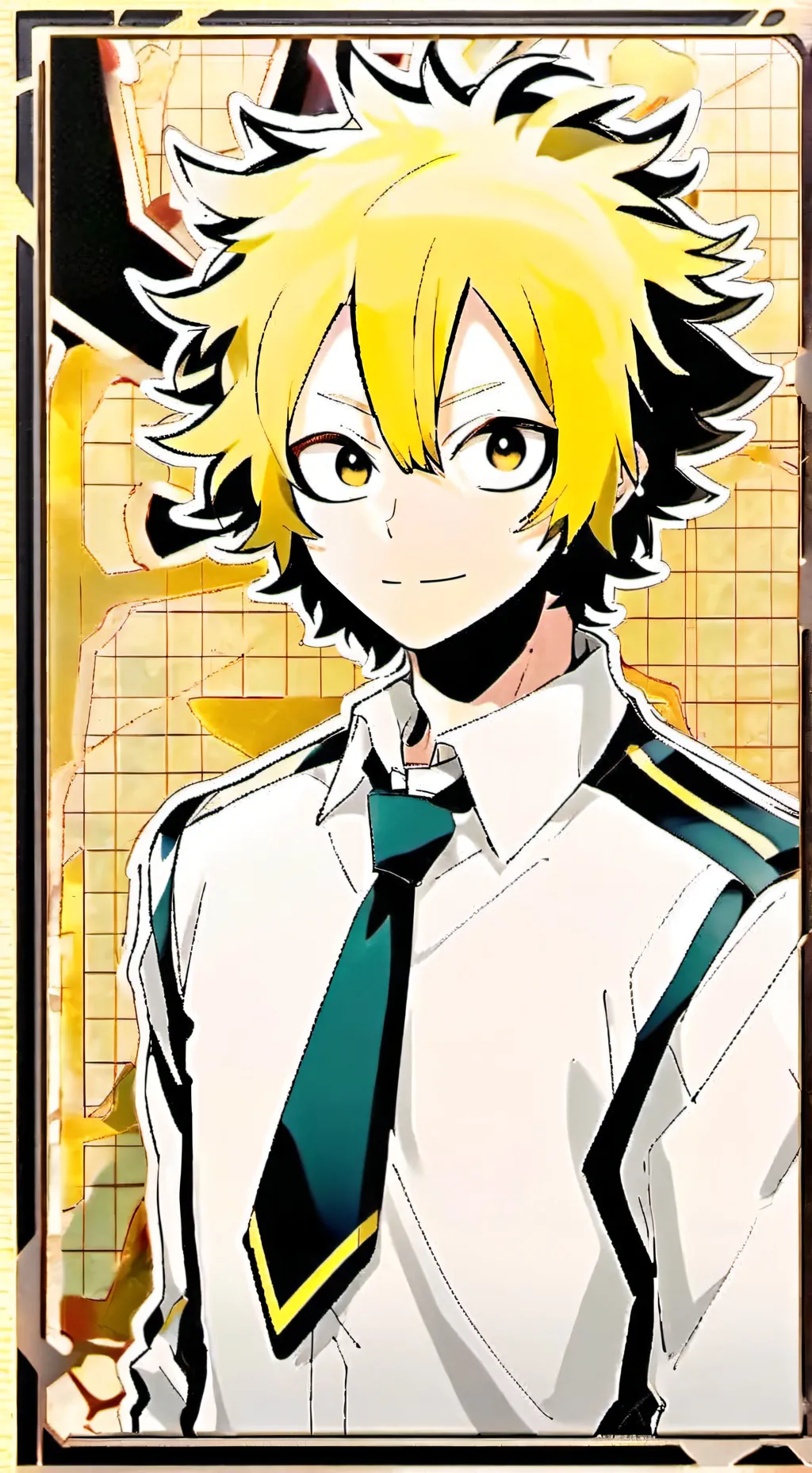 ai character: Mha yandere  background