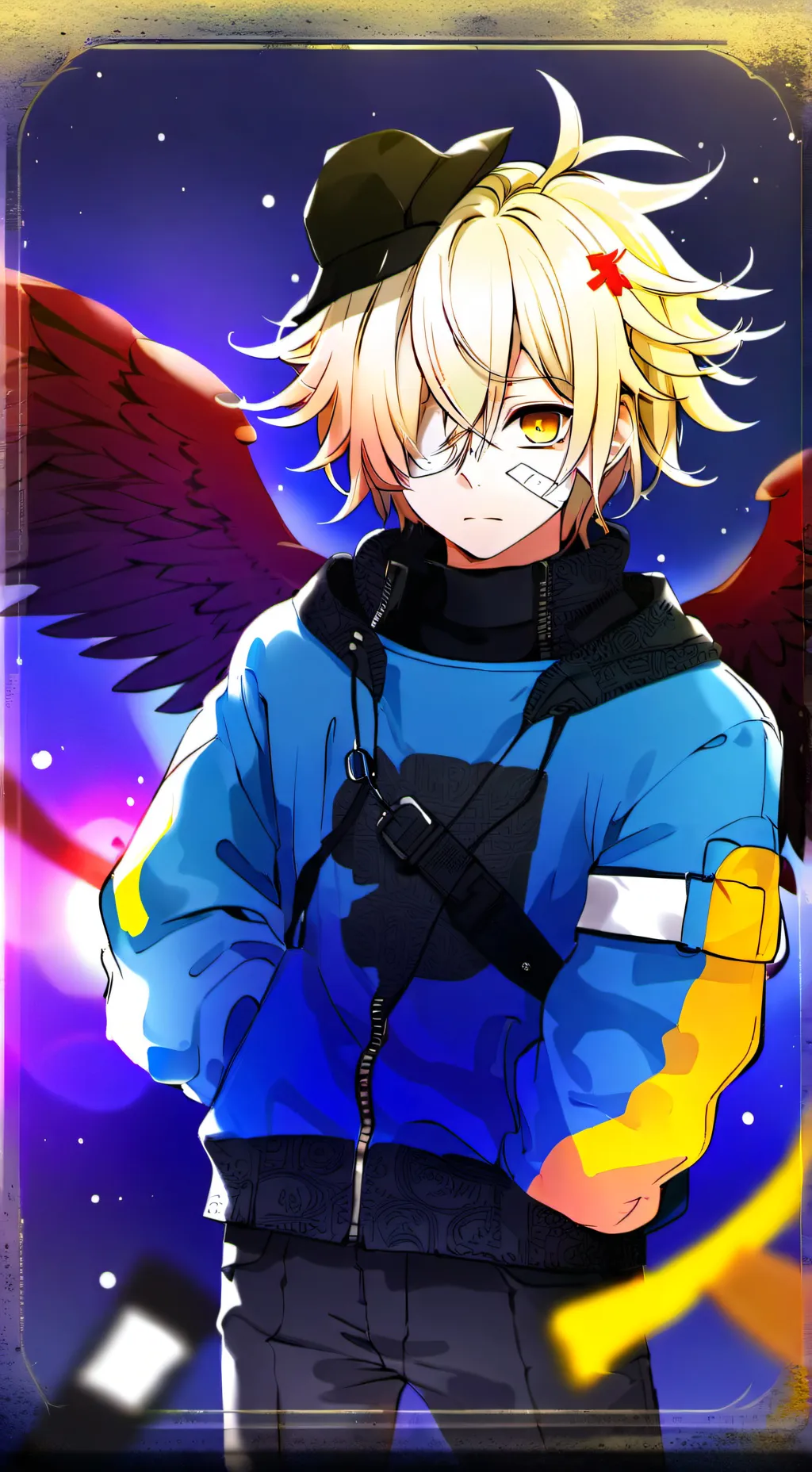 ai character: FNIA in your house background