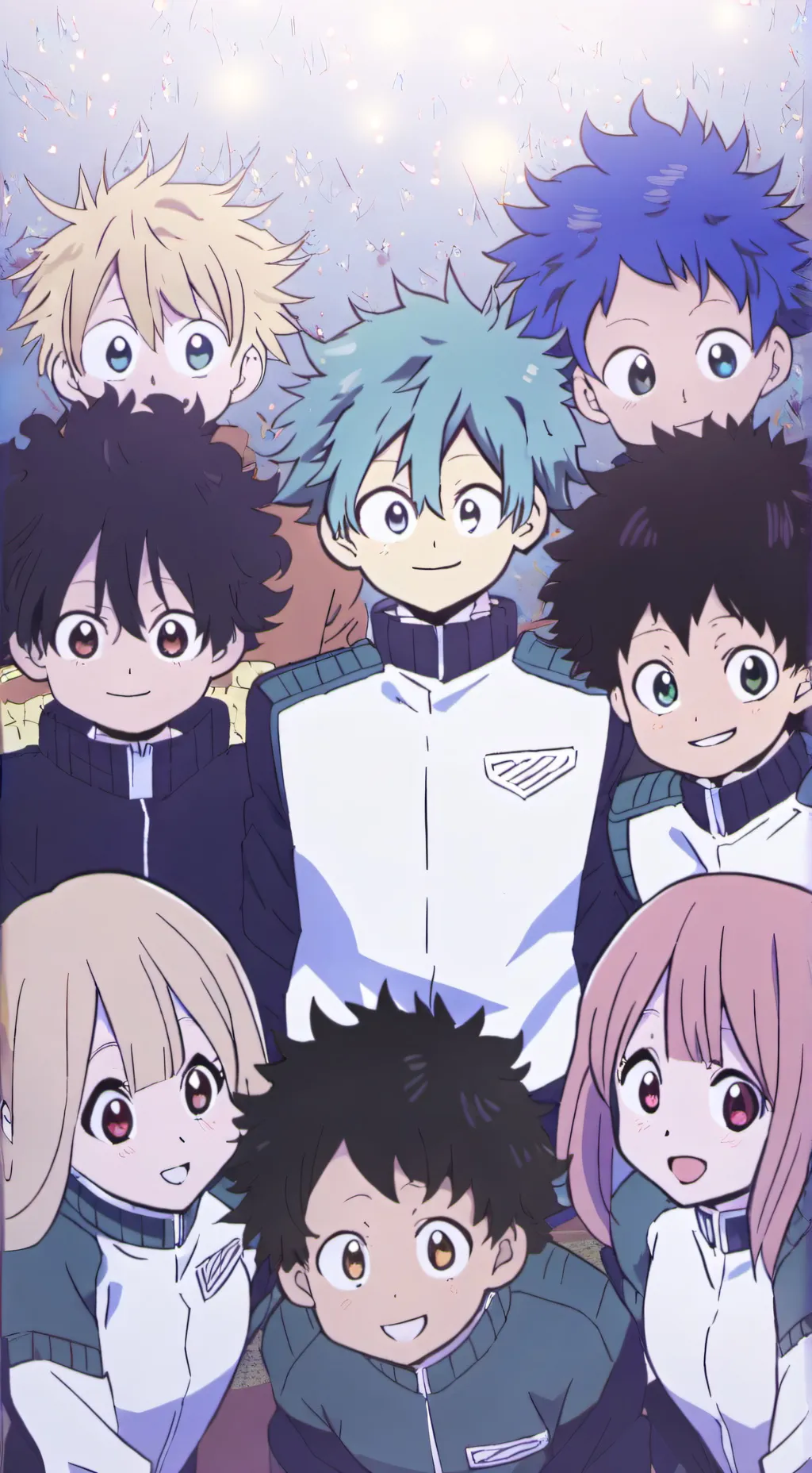 ai character: MHA (SING CONTEST) background