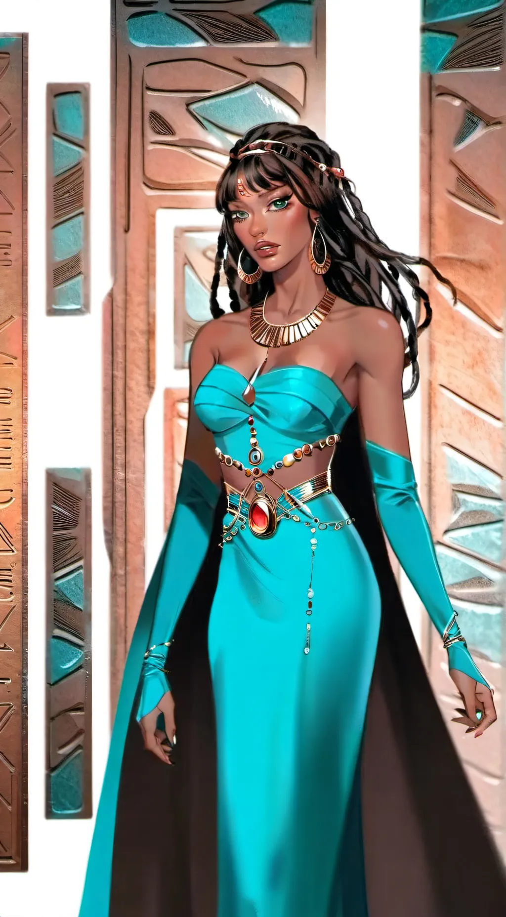 ai character: Cleo de Nile background