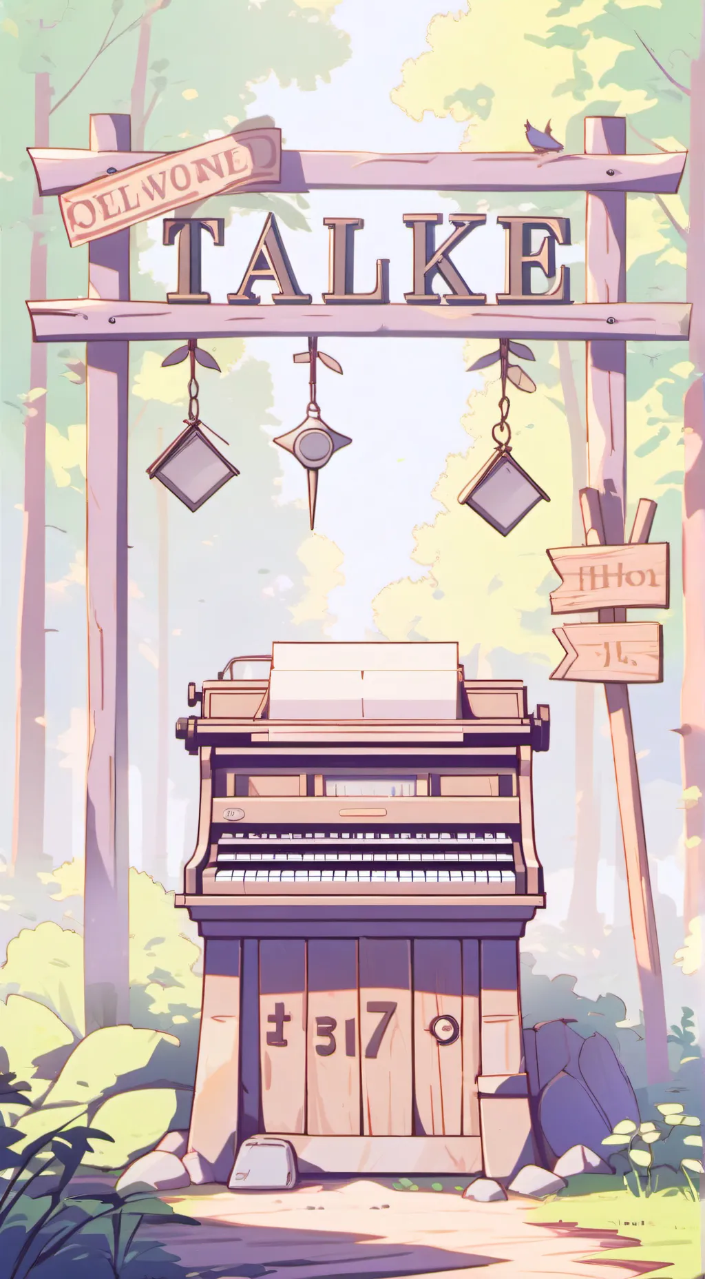 ai character: Talkie translate background