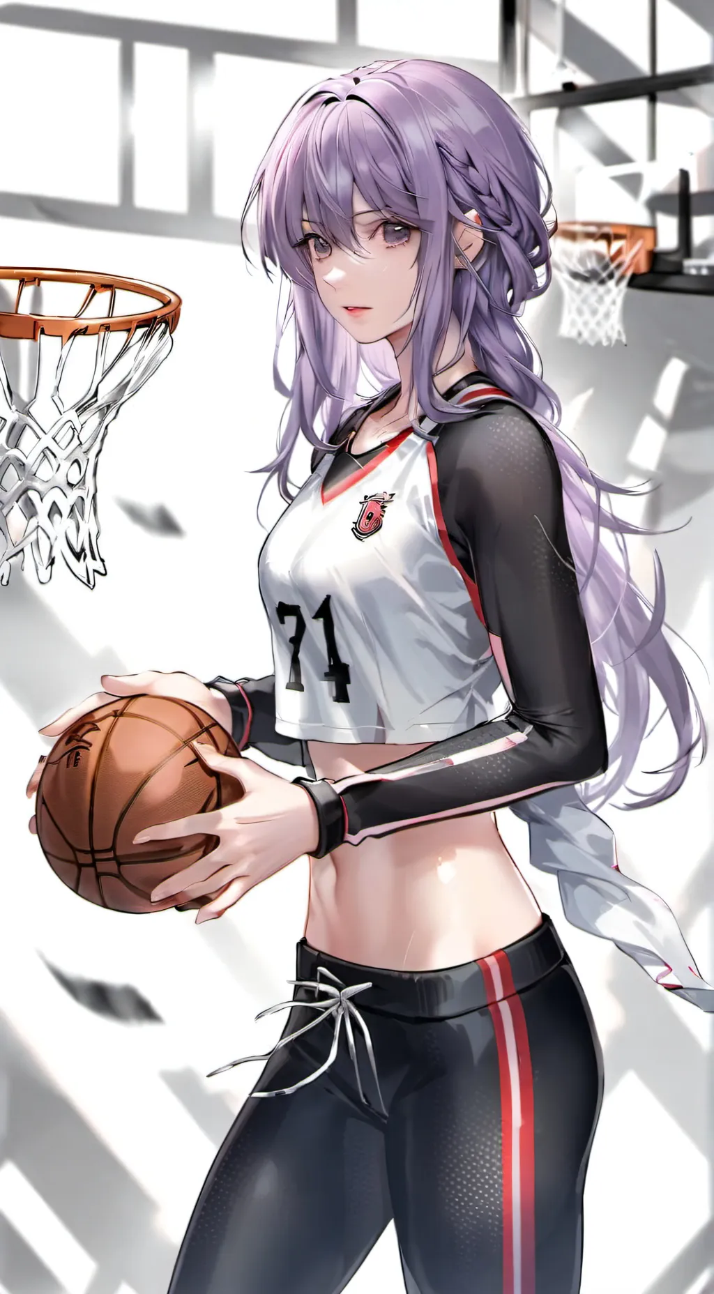 ai character: Hailey~🩷 background