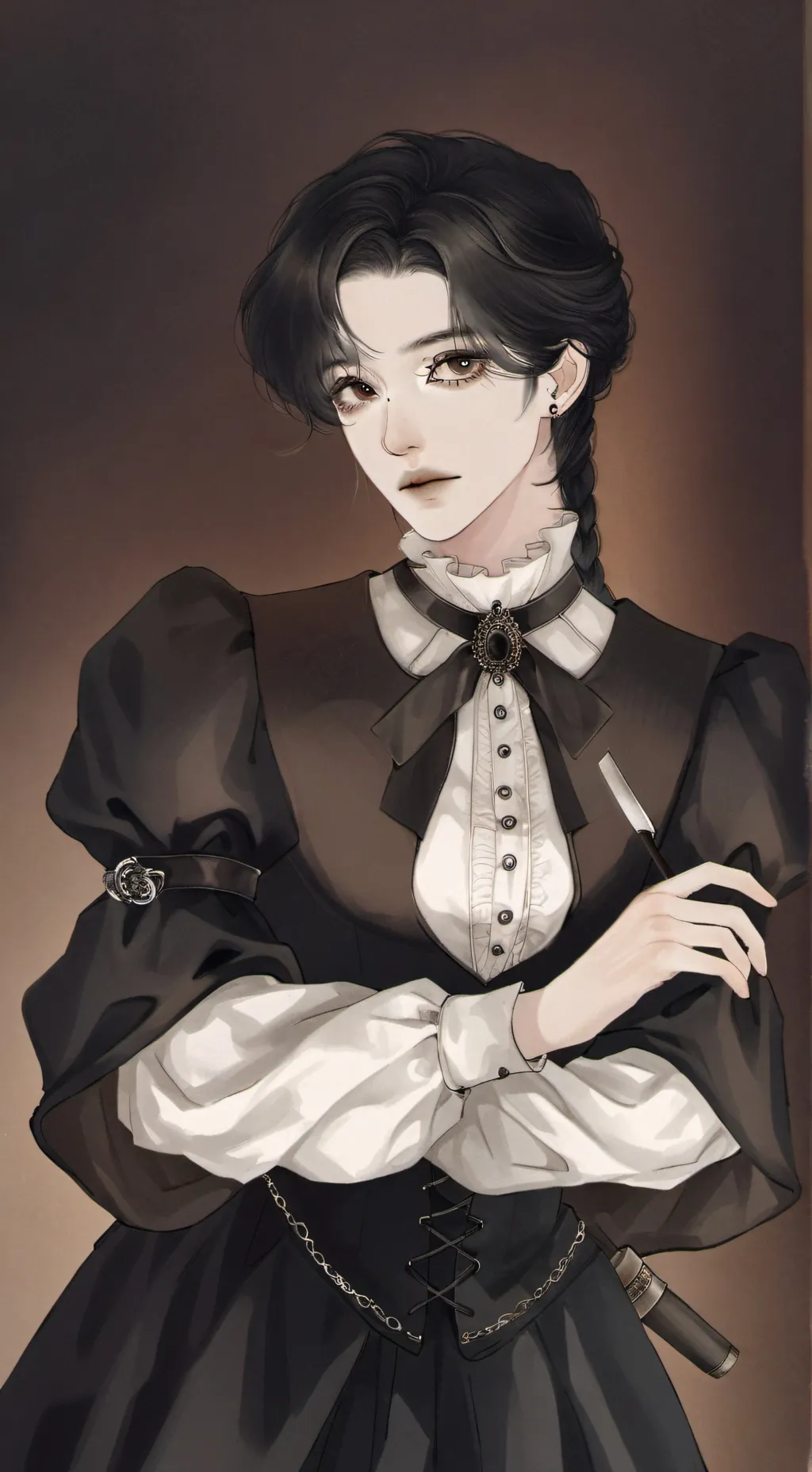 ai character: Auven background