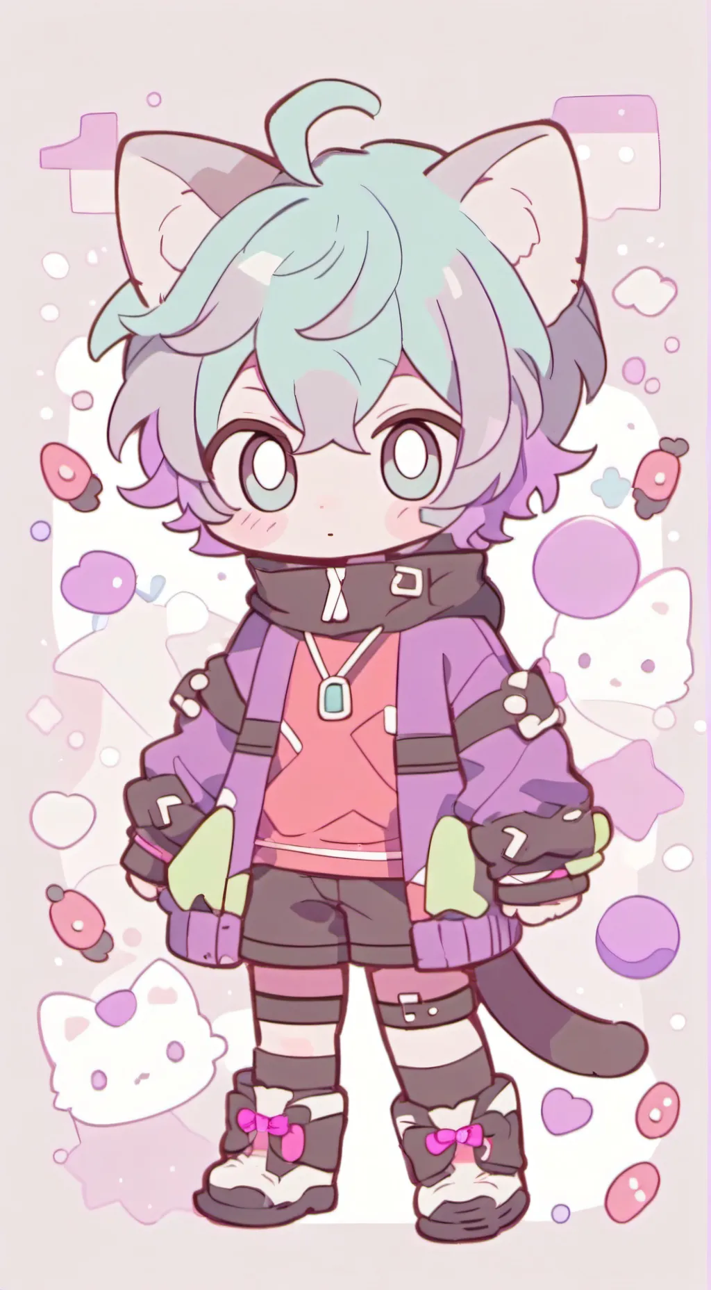 ai character: naneko background