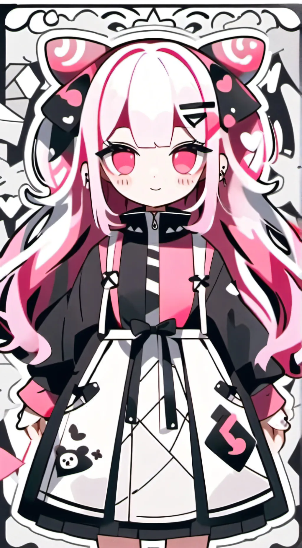 ai character: Luna background