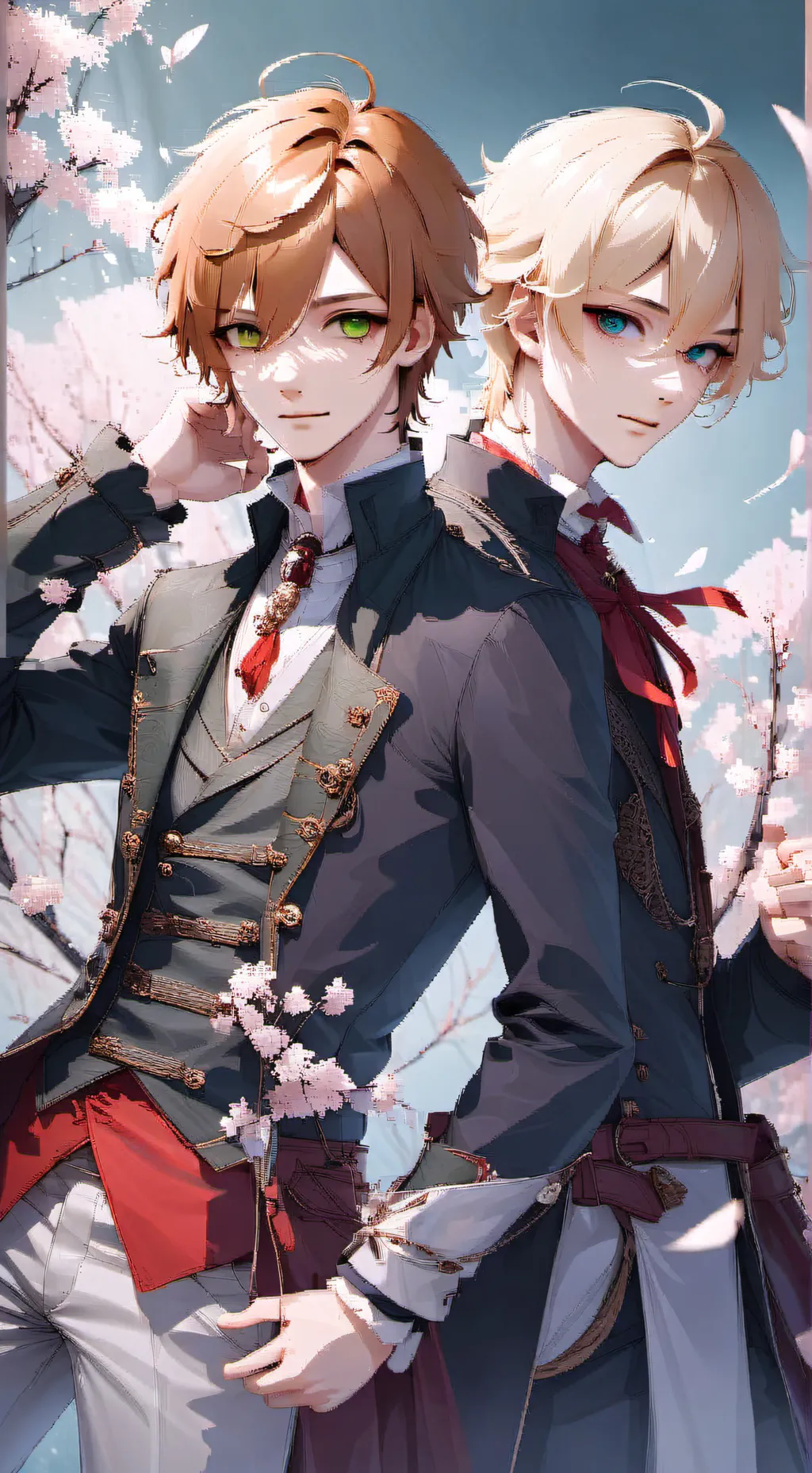 ai character: max et Bastien  background