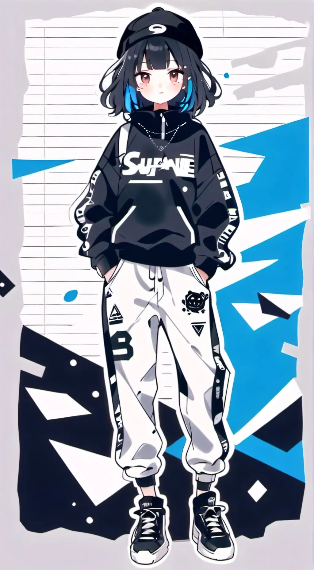 ai character: Erica  background