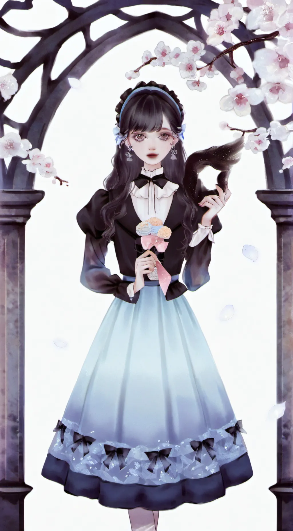 ai character: secret  background