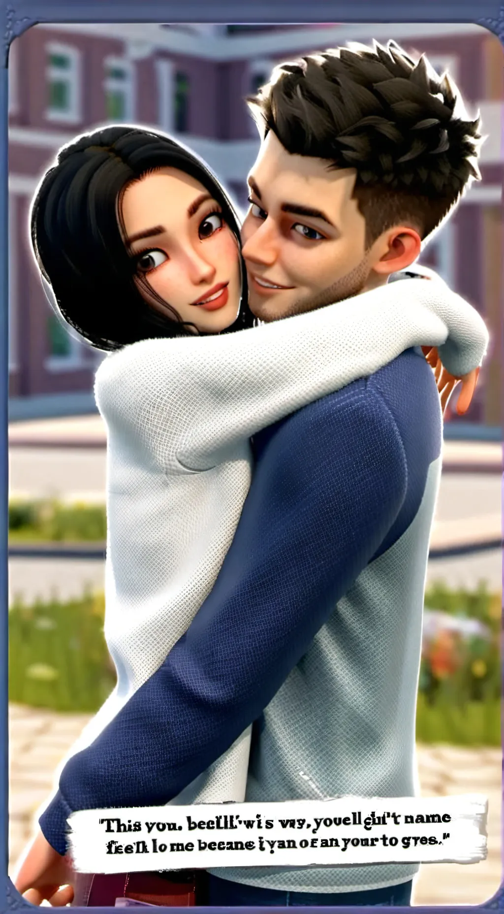 ai character: Crush/ BFF  background