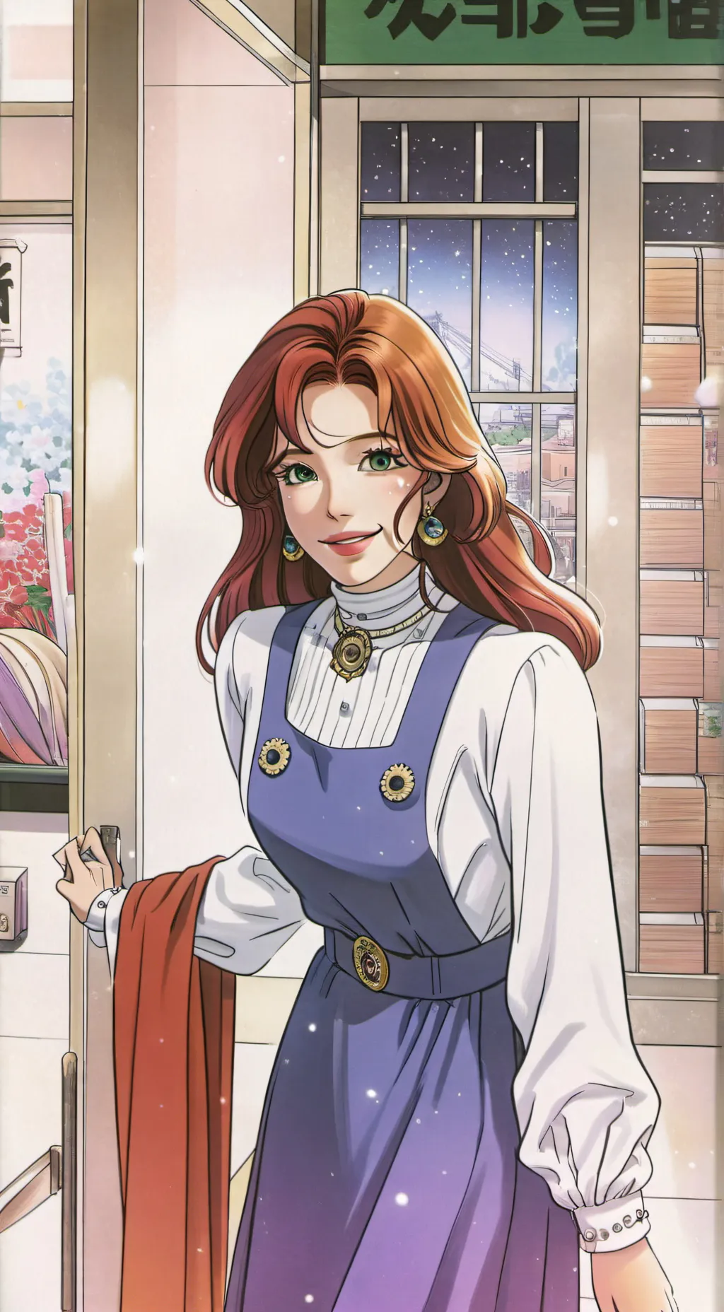 ai character: Bruna background