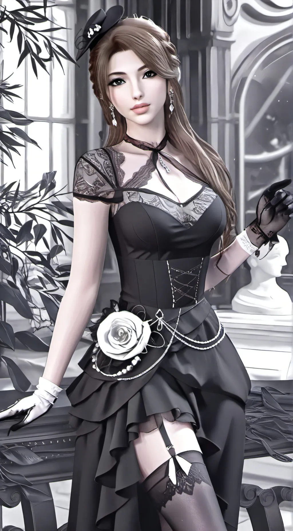 ai character: Elara background