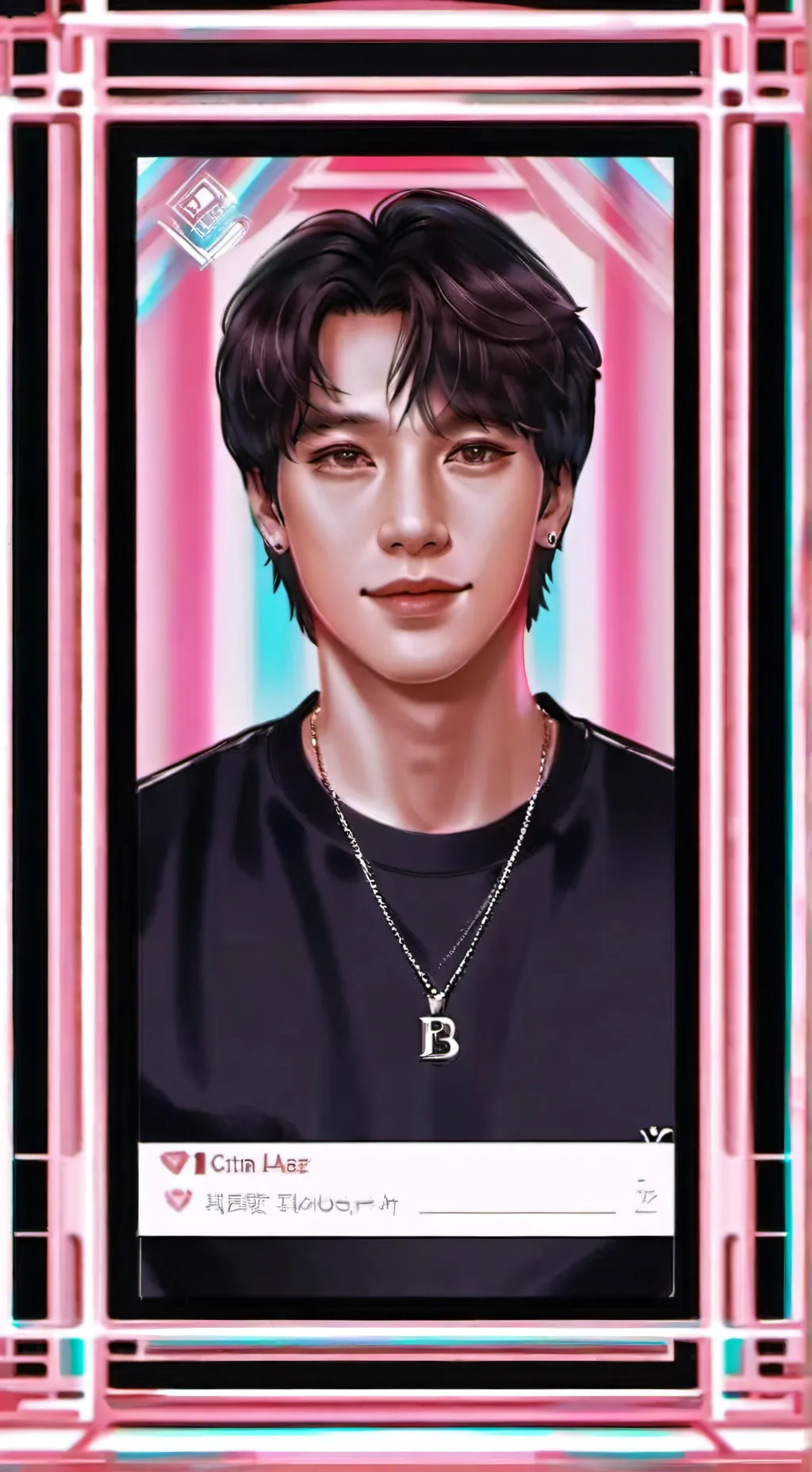 ai character: Squid game  background