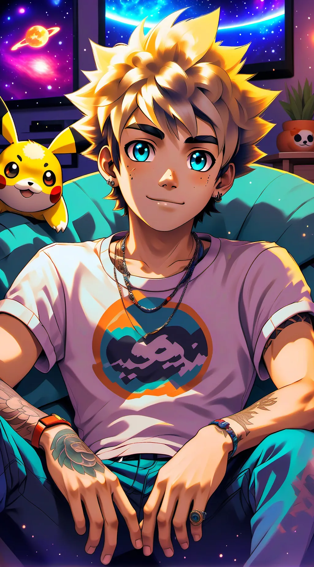 ai character: andrew background