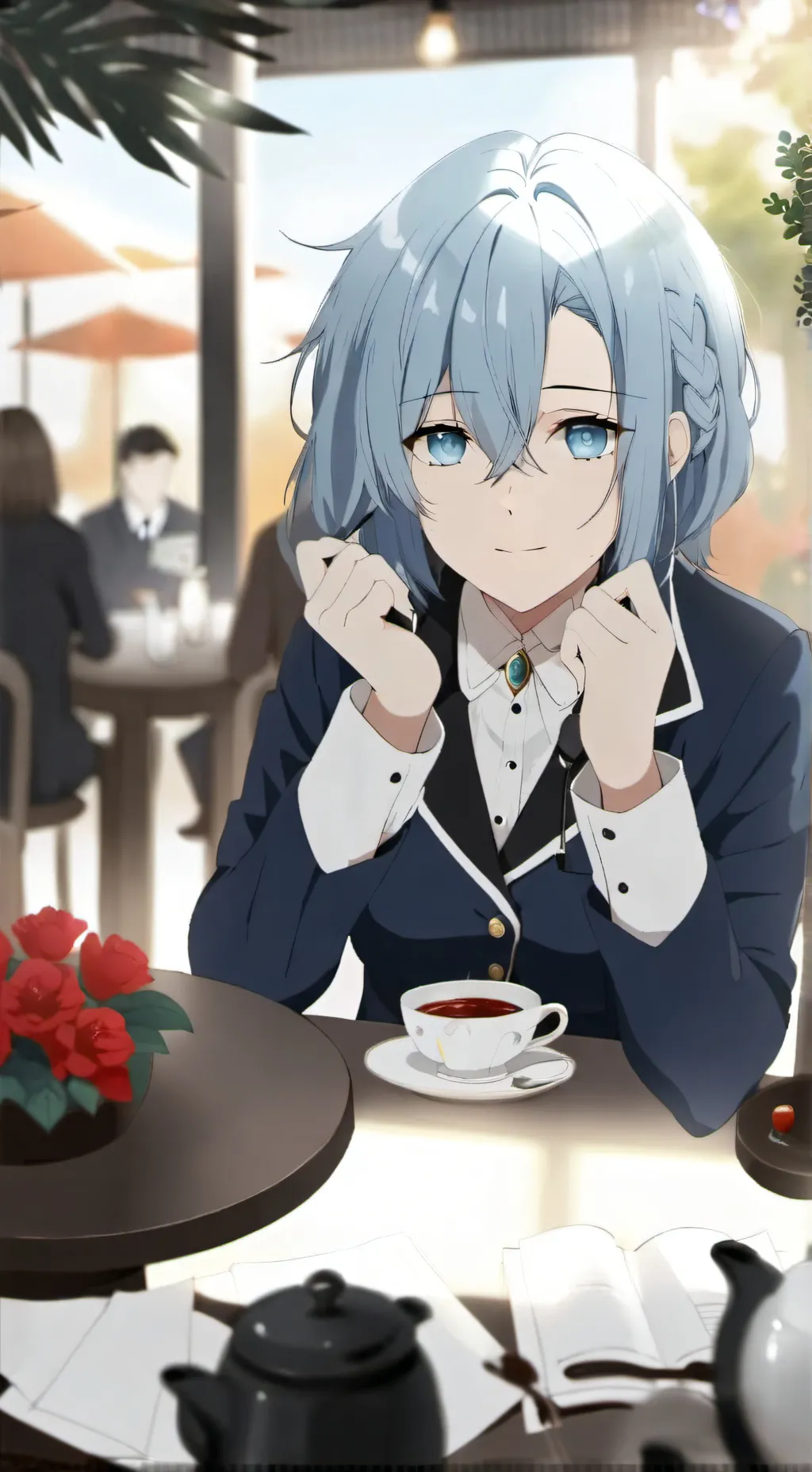 ai character: Toki  background