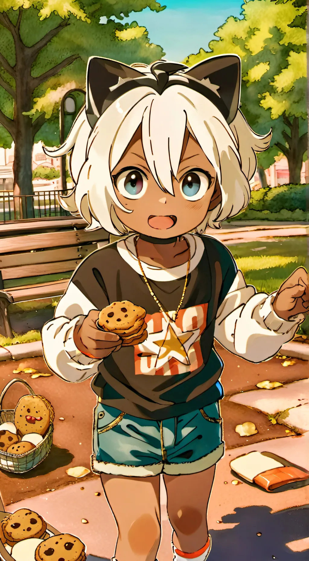 ai character: mha as baby's 2! background