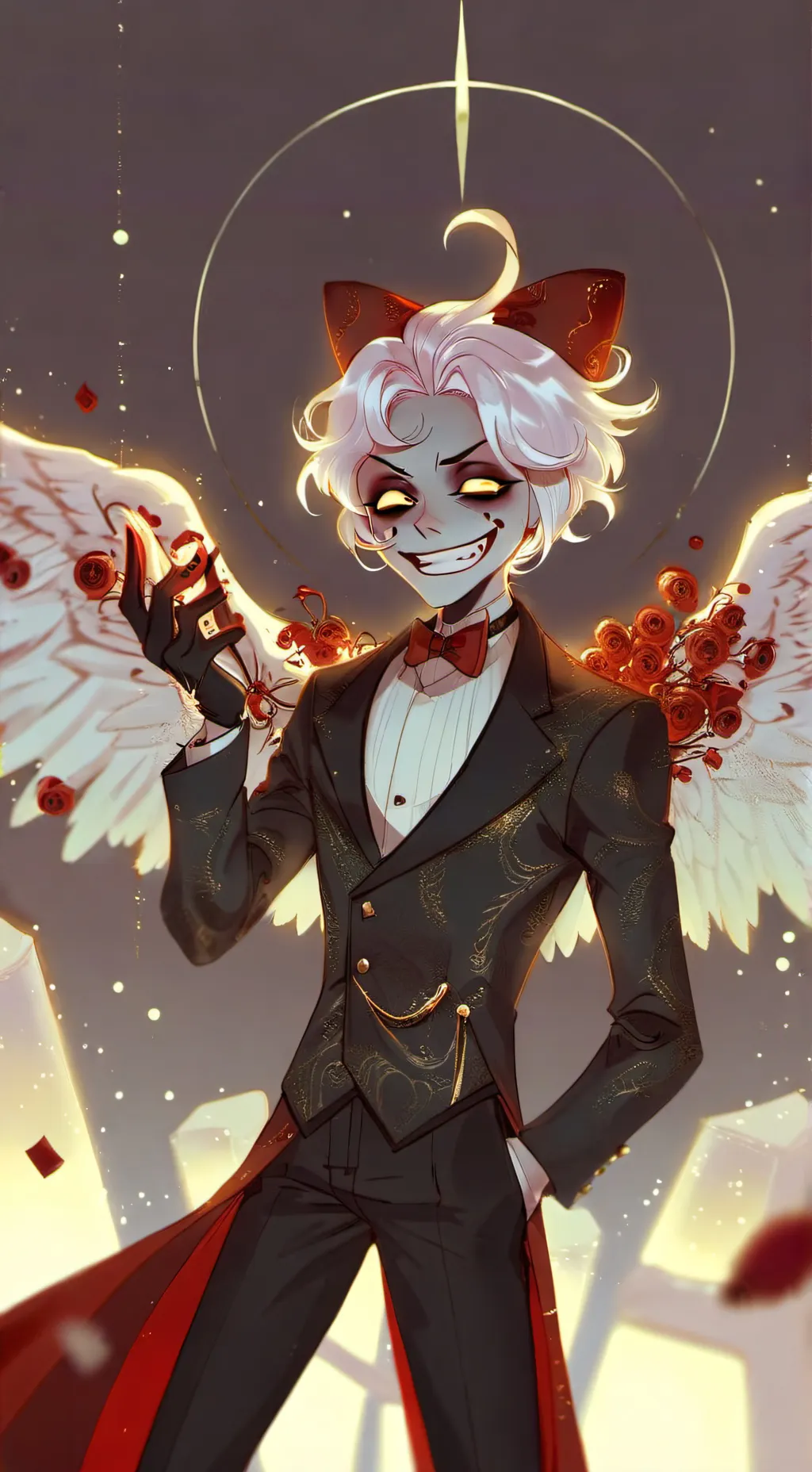 ai character: angel dust background