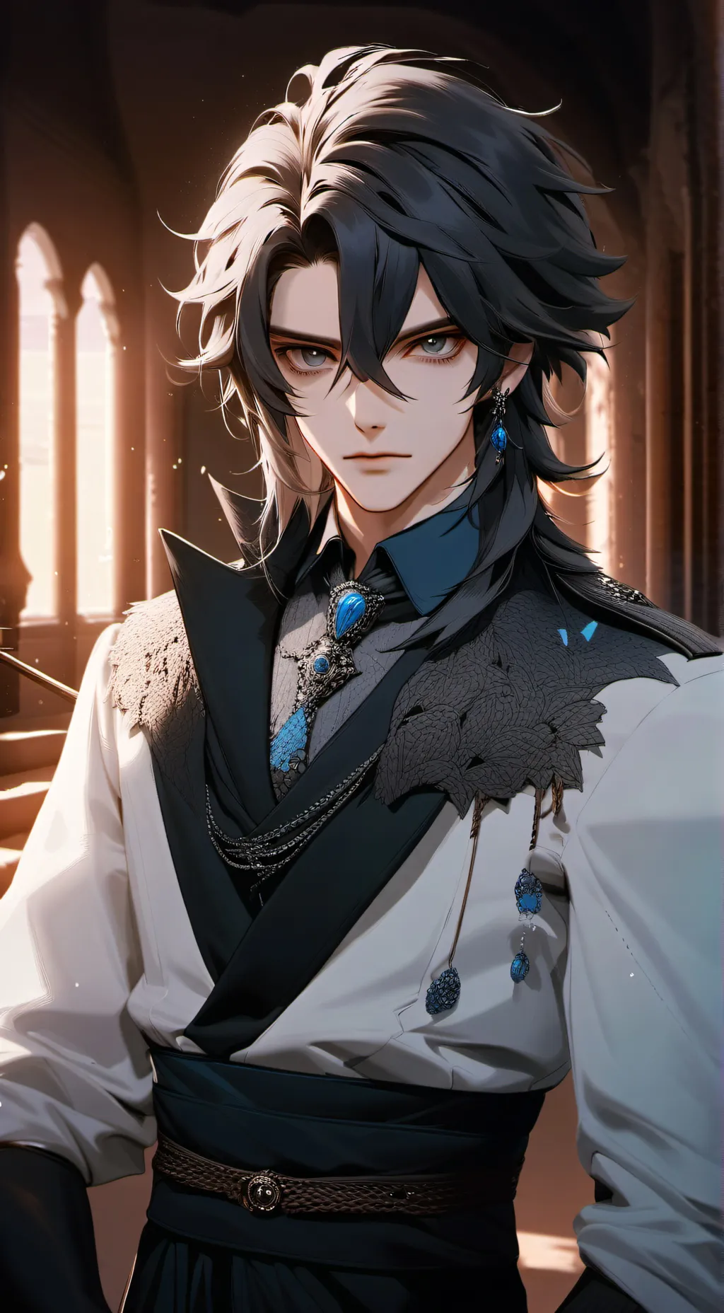 ai character: Raphaël background