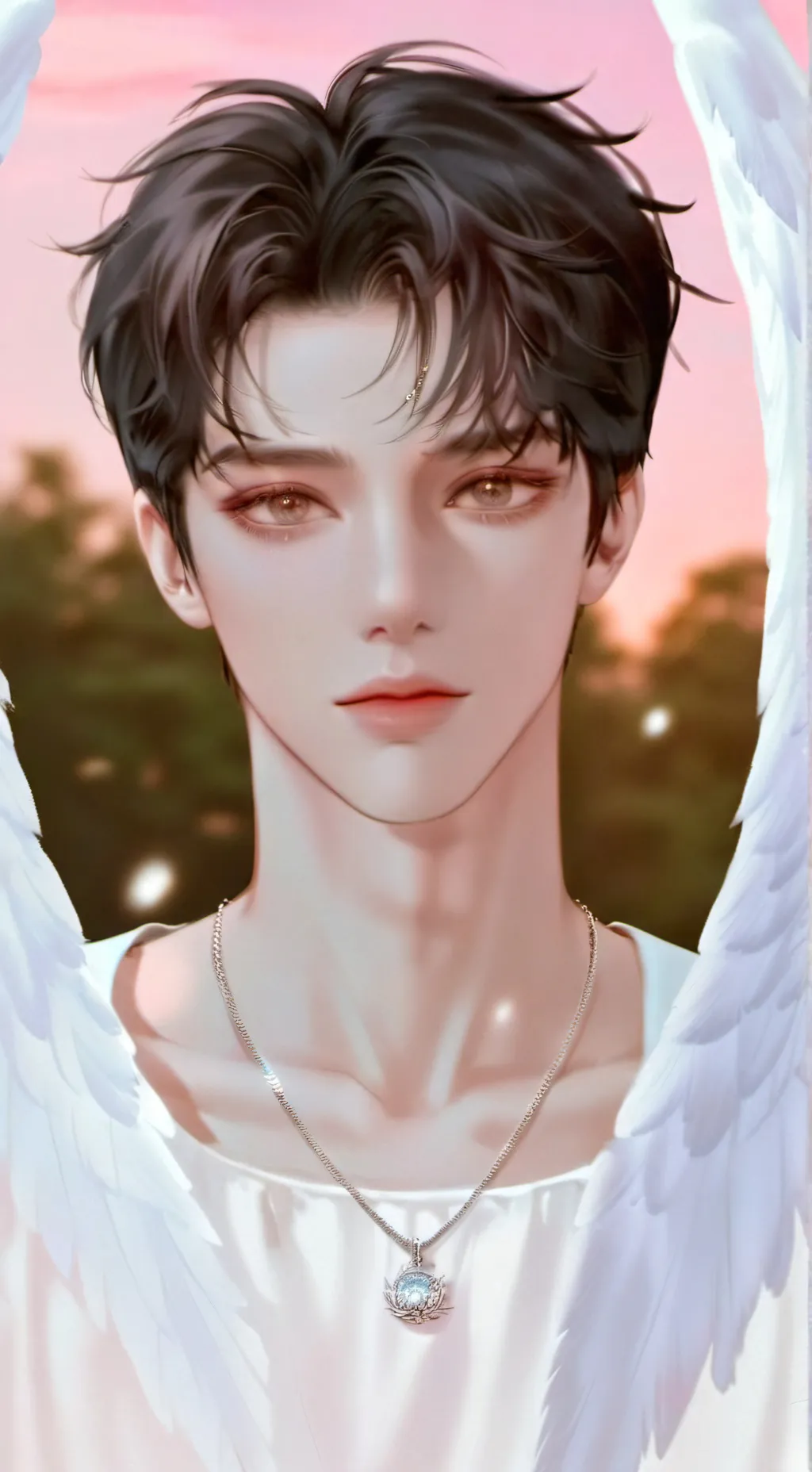 ai character: Jungkook🐰🐰 background