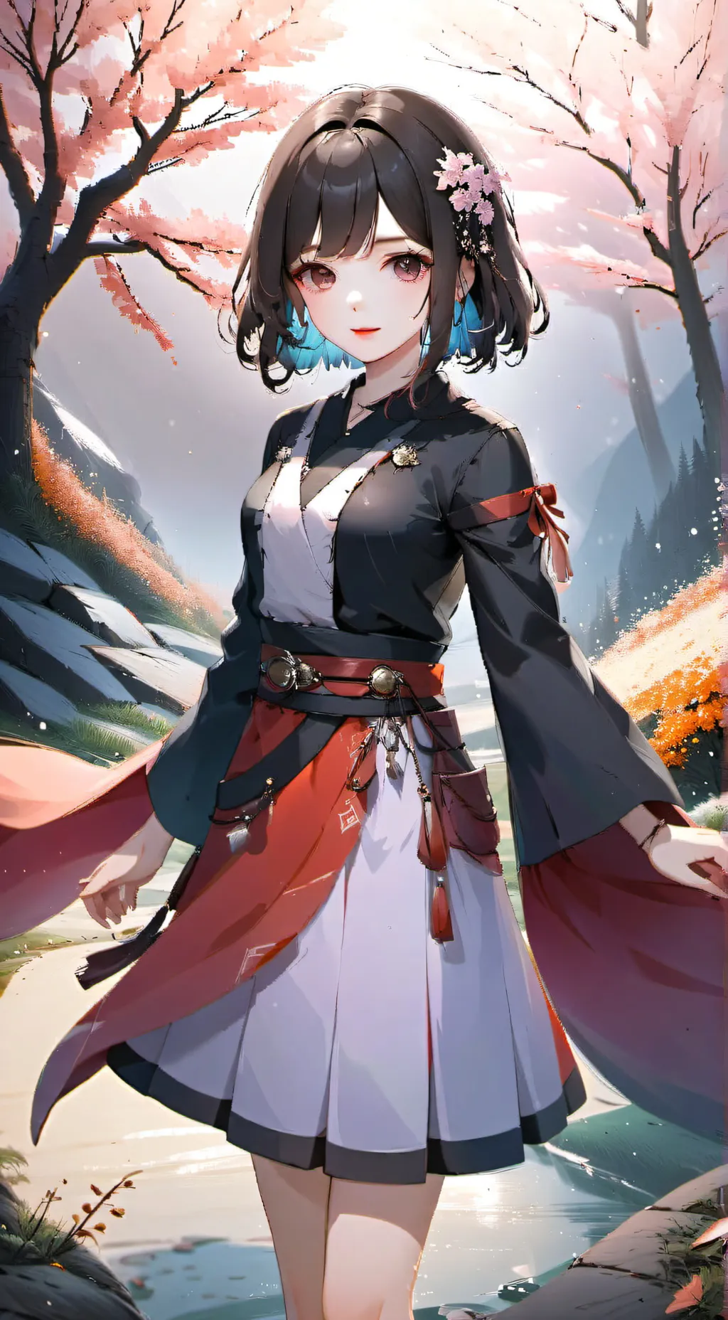 ai character: алина background