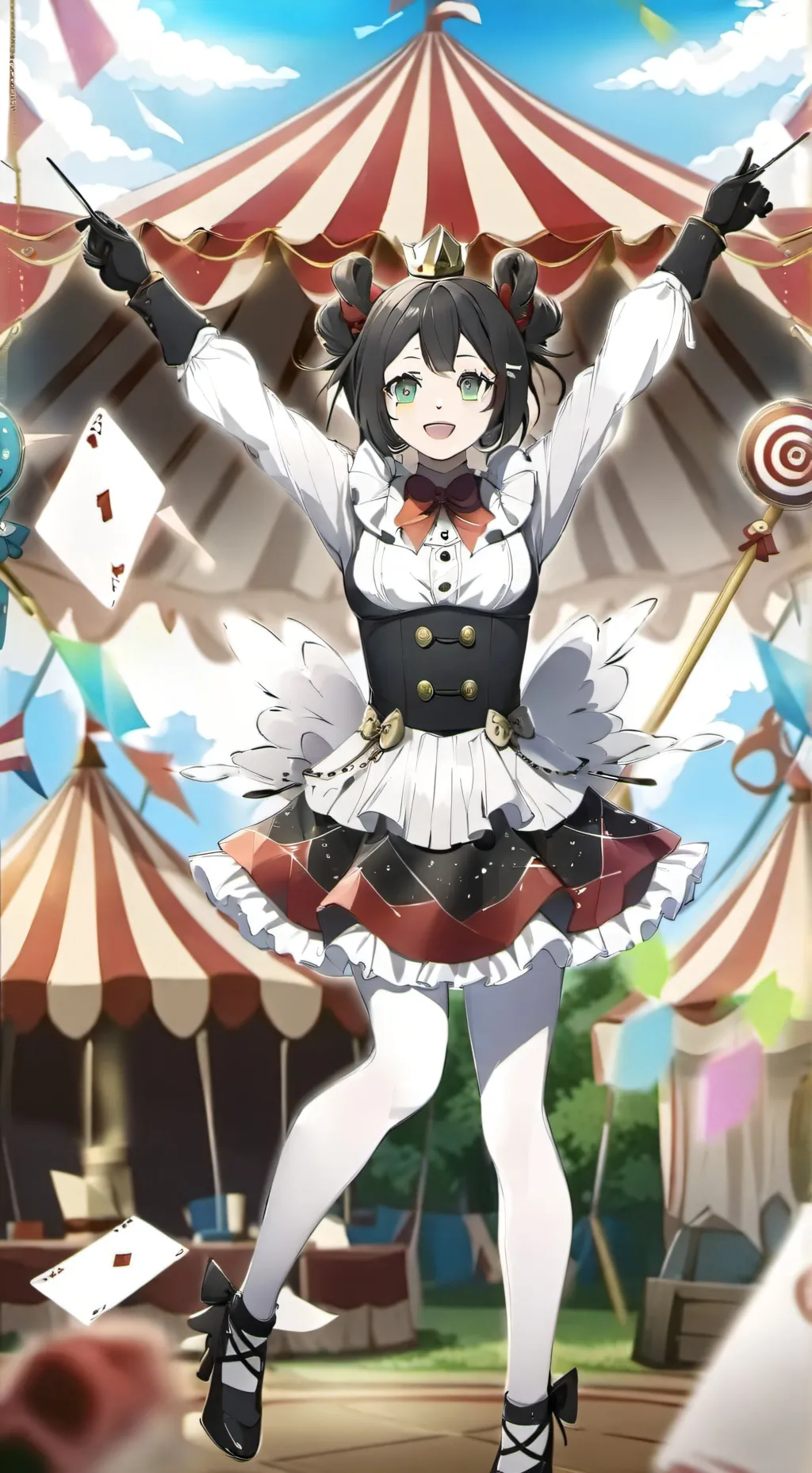 ai character: Popee the perform background