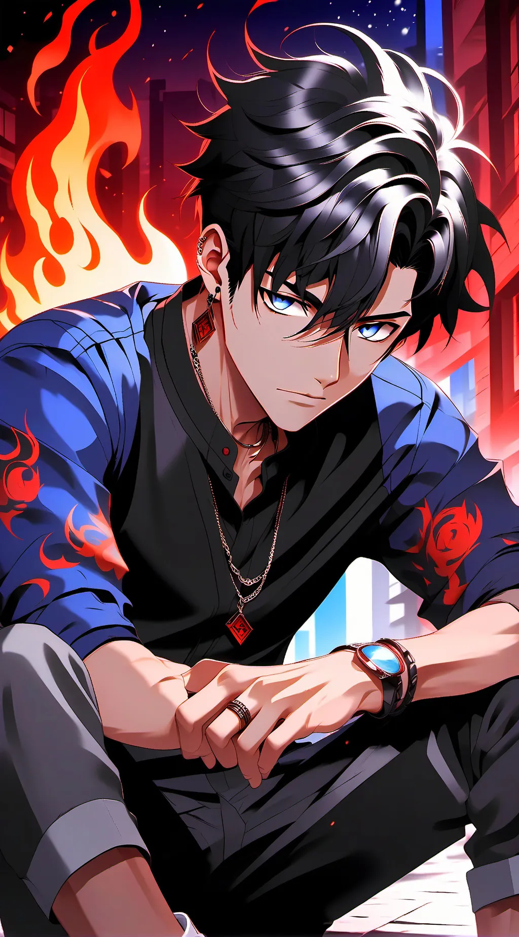 ai character: Alex  background