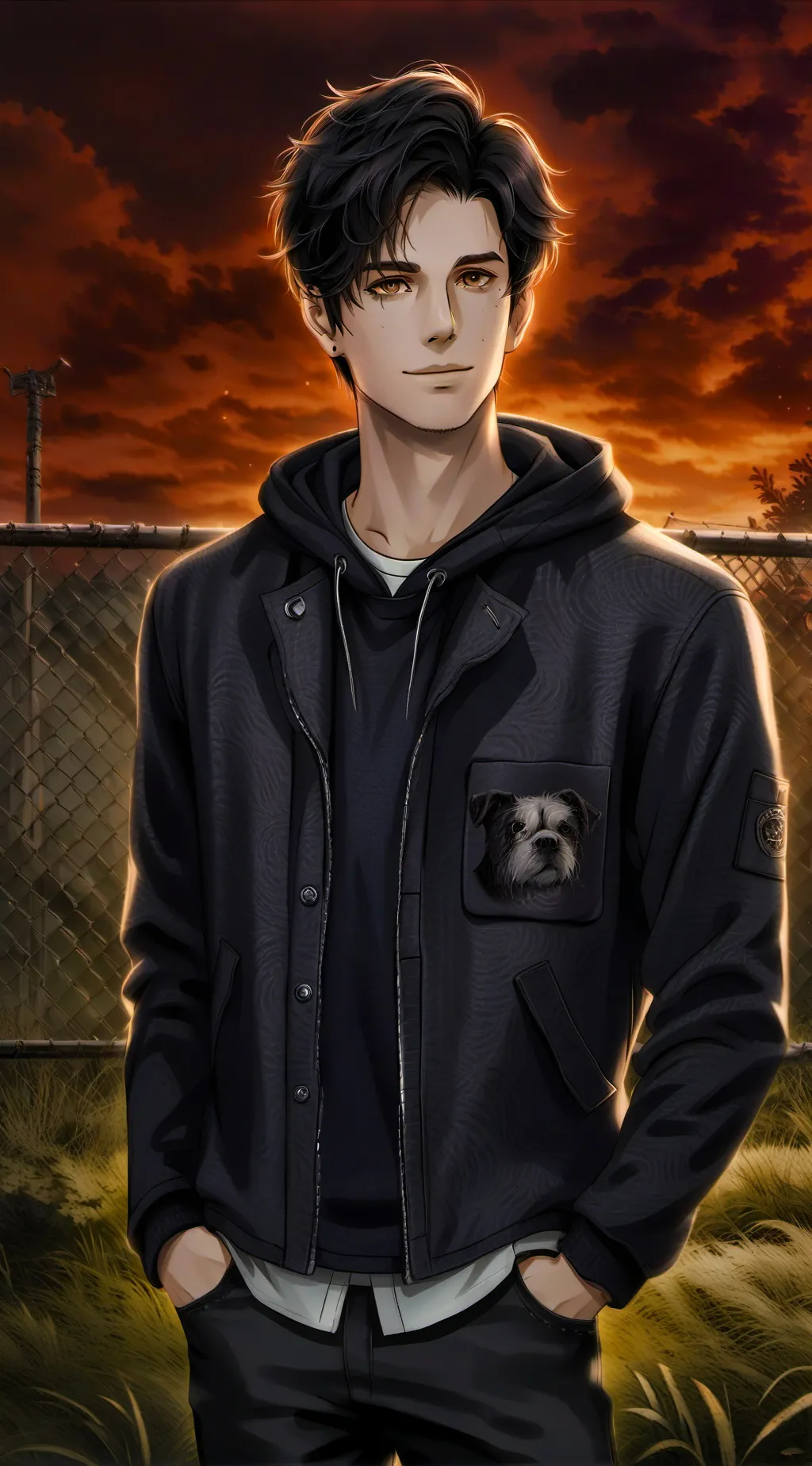 ai character: Damon background