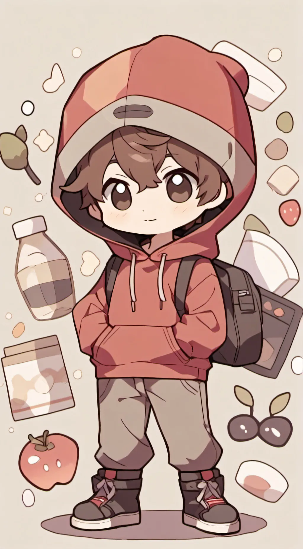 ai character: Cash background