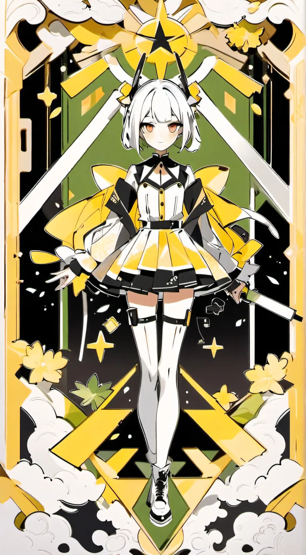 ai character: Sprunki background