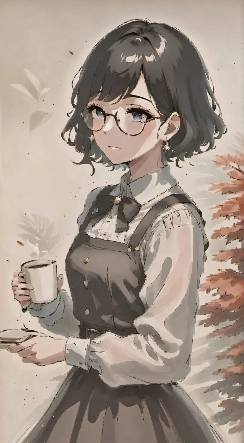 ai character: Mari 🍞 background