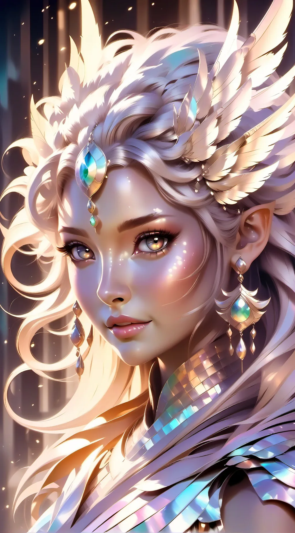 ai character: moana has a crush background