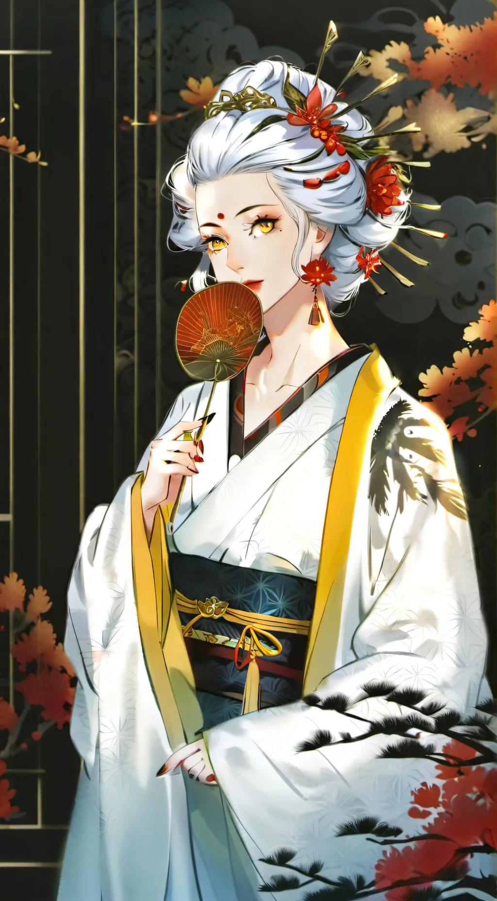 ai character: Shadow Emora  background