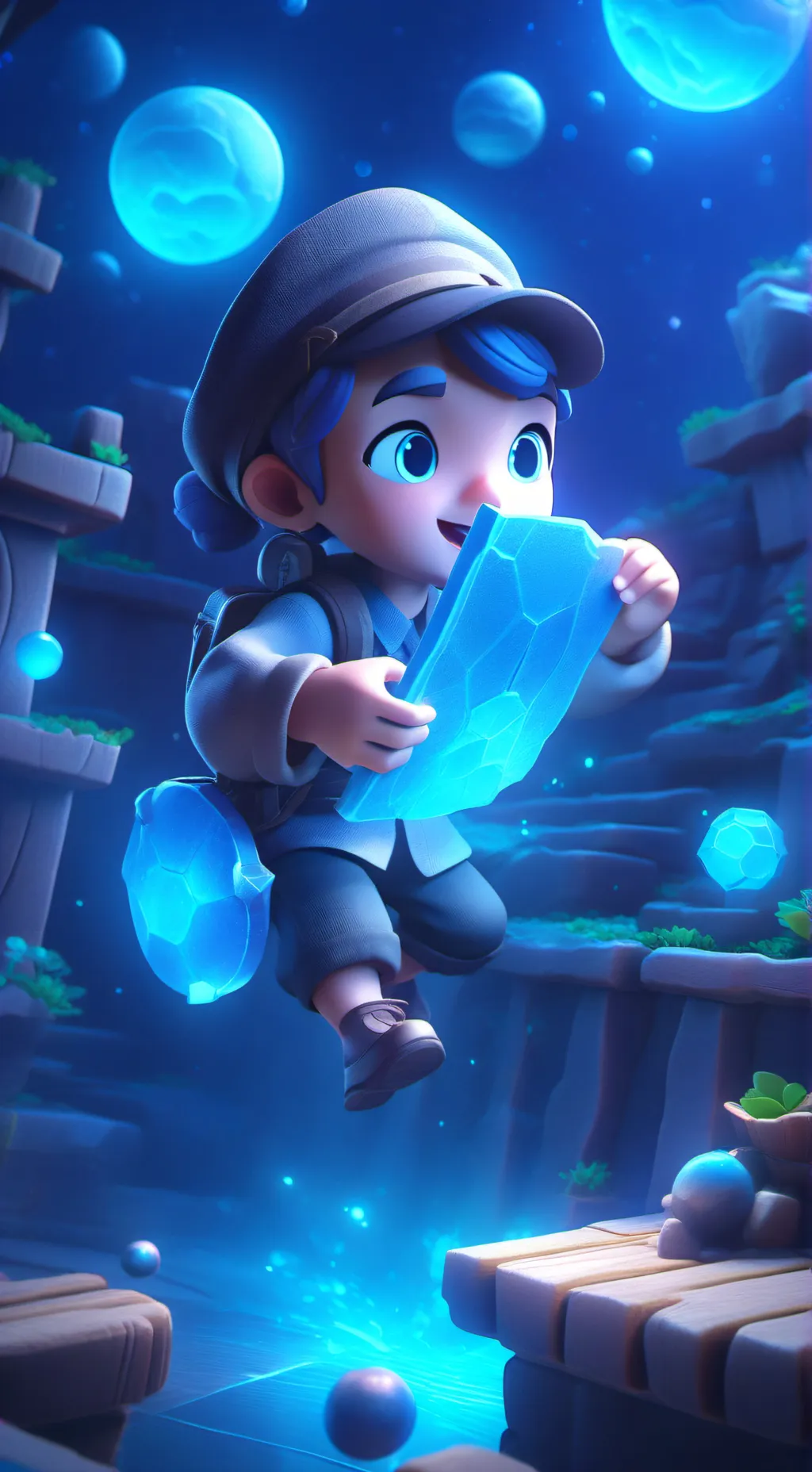 ai character: JJK T/N background