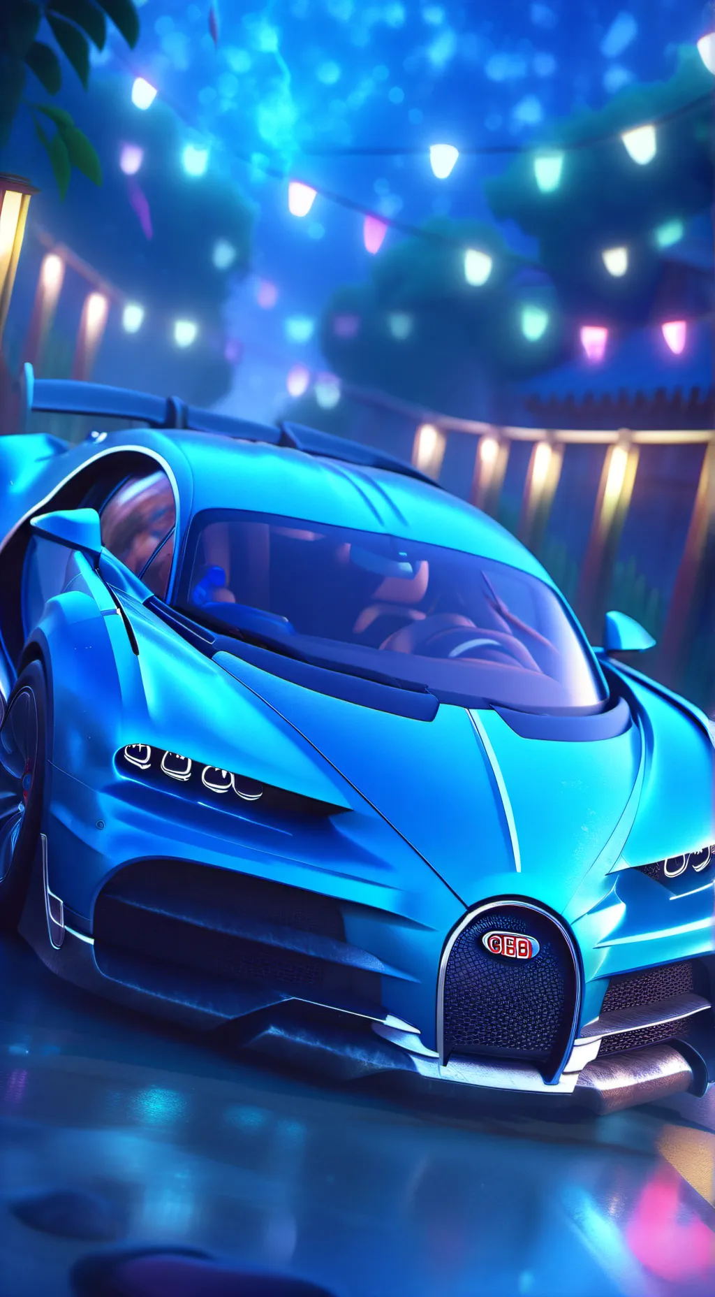 ai character: Hiper Luxe background