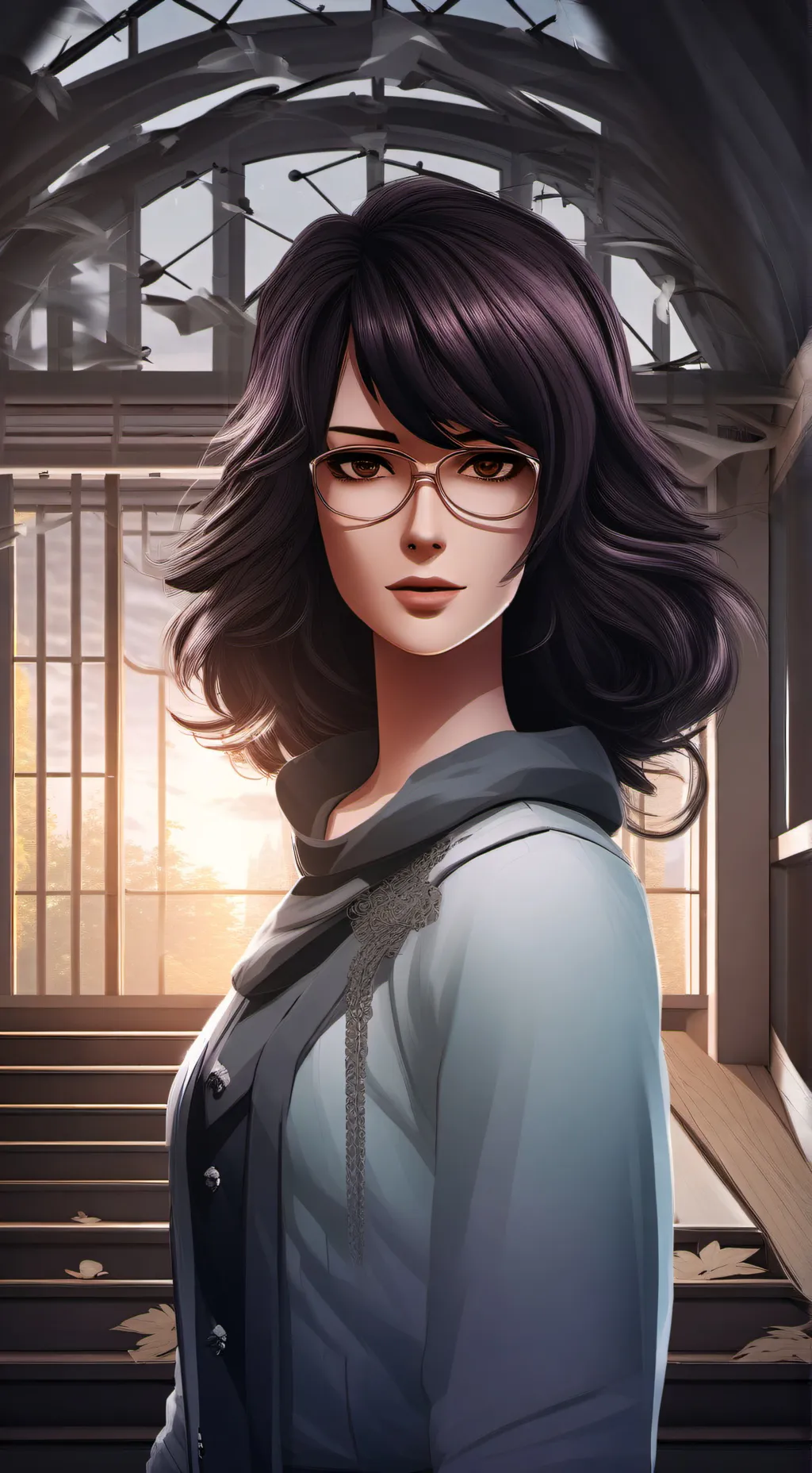 ai character: Ara Cruz  background